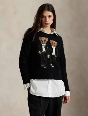 Sweter damski na zimę Polo Ralph Lauren ze sklepu: Gomez Fashion Store w kategorii: Swetry damskie - zdjęcie 874714-BD9-10338_PR255W000050H19
