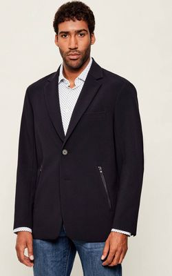Marynarka męska na jesień elegancka Emporio Armani ze sklepu: Gomez Fashion Store w kategorii: Marynarki męskie - zdjęcie 874714-BD9-10338_EA255M000025M14