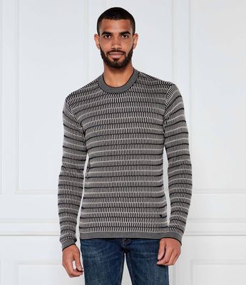 Sweter męski Emporio Armani ze sklepu: Gomez Fashion Store w kategorii: Swetry męskie - zdjęcie 874714-BD9-10338_EA255M000029R79