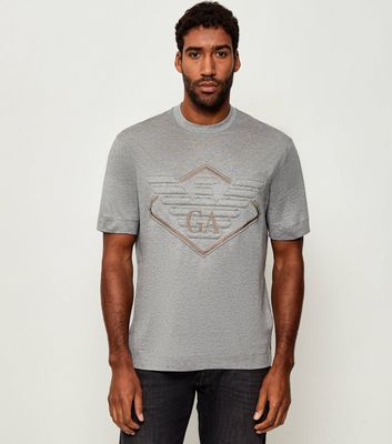 T-shirt męski wiosenny Emporio Armani ze sklepu: Gomez Fashion Store w kategorii: T-shirty męskie - zdjęcie 874714-BD9-10338_EA255M000030R80