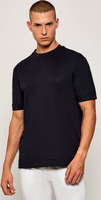 T-shirt męski na wiosnę Emporio Armani ze sklepu: Gomez Fashion Store w kategorii: T-shirty męskie - zdjęcie 874714-BD9-10338_EA255M000037M14