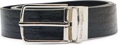 Pasek Emporio Armani ze sklepu: Gomez Fashion Store w kategorii: Paski męskie - zdjęcie 874714-BD9-10338_EA255M000067M13