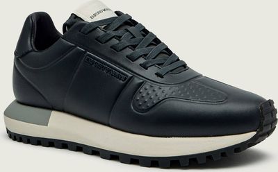 Buty sportowe męskie jesienne Emporio Armani ze sklepu: Gomez Fashion Store w kategorii: Buty sportowe męskie - zdjęcie 874714-BD9-10338_EA255M000077S10