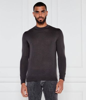 Sweter męski casual Emporio Armani ze sklepu: Gomez Fashion Store w kategorii: Swetry męskie - zdjęcie 874714-BD9-10338_EA255M000086S15