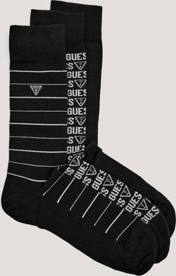 Guess Underwear - Skarpetki damskie w abstrakcyjnym wzorze ze sklepu: Gomez Fashion Store w kategorii: Skarpetki damskie - zdjęcie 874714-BD9-10338_GB255M000001046