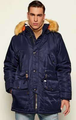 Parka Guess Jeans ze sklepu: Gomez Fashion Store w kategorii: Parki męskie - zdjęcie 874714-BD9-10338_GE255M000008Q74