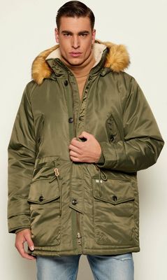 Guess Jeans - Parka zimowy ze sklepu: Gomez Fashion Store w kategorii: Parki męskie - zdjęcie 874714-BD9-10338_GE255M000008Q76