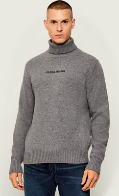 Sweter męski Guess Jeans ze sklepu: Gomez Fashion Store w kategorii: Swetry męskie - zdjęcie 874714-BD9-10338_GE255M000011Q87