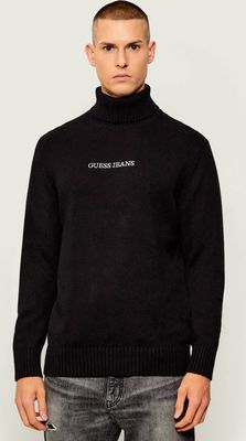 Sweter męski na zimę Guess Jeans ze sklepu: Gomez Fashion Store w kategorii: Swetry męskie - zdjęcie 874714-BD9-10338_GE255M000011058