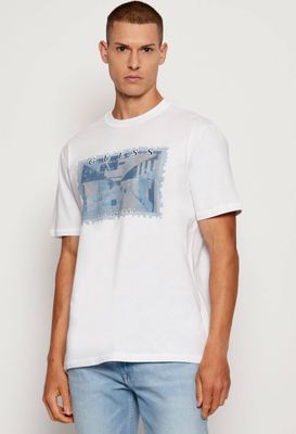 T-shirt męski w stylu młodzieżowym Guess ze sklepu: Gomez Fashion Store w kategorii: T-shirty męskie - zdjęcie 874714-BD9-10338_GJ255M000009F11