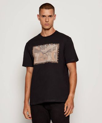 T-shirt męski młodzieżowy Guess ze sklepu: Gomez Fashion Store w kategorii: T-shirty męskie - zdjęcie 874714-BD9-10338_GJ255M000009058