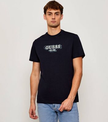 Guess - T-shirt męski na wiosnę ze sklepu: Gomez Fashion Store w kategorii: T-shirty męskie - zdjęcie 874714-BD9-10338_GJ255M000011B07