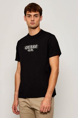 T-shirt męski wiosenny Guess ze sklepu: Gomez Fashion Store w kategorii: T-shirty męskie - zdjęcie 874714-BD9-10338_GJ255M000011058