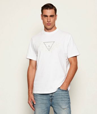 T-shirt męski w stylu młodzieżowym Guess ze sklepu: Gomez Fashion Store w kategorii: T-shirty męskie - zdjęcie 874714-BD9-10338_GJ255M000012F11