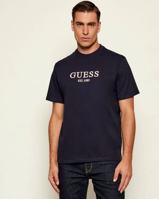 Guess - T-shirt męski młodzieżowy ze sklepu: Gomez Fashion Store w kategorii: T-shirty męskie - zdjęcie 874714-BD9-10338_GJ255M000013B07