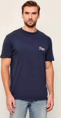 Guess - T-shirt męski casual ze sklepu: Gomez Fashion Store w kategorii: T-shirty męskie - zdjęcie 874714-BD9-10338_GJ255M000019I78