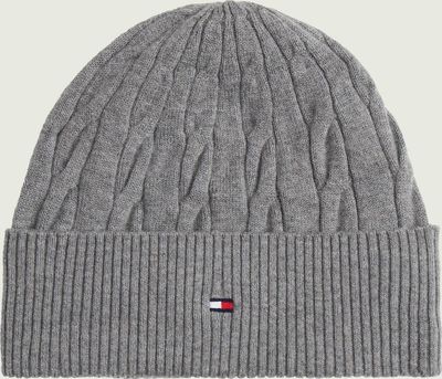 Czapka zimowa męska Tommy Hilfiger ze sklepu: Gomez Fashion Store w kategorii: Czapki zimowe męskie - zdjęcie 874714-BD9-10338_TH255M000068I47