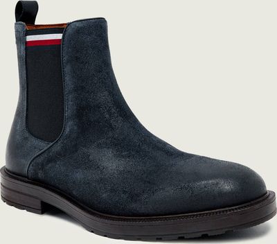 Buty zimowe męskie na jesień Tommy Hilfiger ze sklepu: Gomez Fashion Store w kategorii: Buty zimowe męskie - zdjęcie 874714-BD9-10338_TH255M000140F23