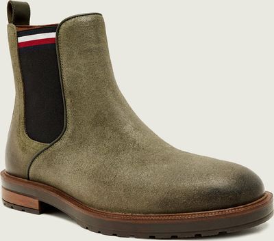 Buty zimowe męskie Tommy Hilfiger ze sklepu: Gomez Fashion Store w kategorii: Buty zimowe męskie - zdjęcie 874714-BD9-10338_TH255M000140F62