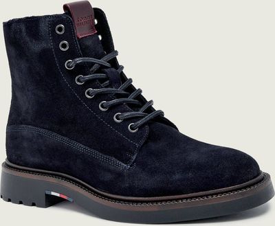 Buty zimowe męskie na zimę Tommy Hilfiger ze sklepu: Gomez Fashion Store w kategorii: Buty zimowe męskie - zdjęcie 874714-BD9-10338_TH255M000144F23