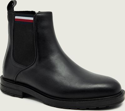 Tommy Hilfiger - Buty zimowe męskie jesienne ze sklepu: Gomez Fashion Store w kategorii: Buty zimowe męskie - zdjęcie 874714-BD9-10338_TH255M000155D12