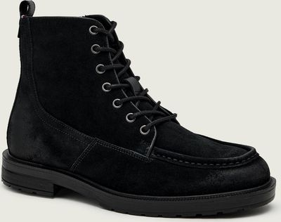 Buty zimowe męskie na zimę Tommy Hilfiger ze sklepu: Gomez Fashion Store w kategorii: Buty zimowe męskie - zdjęcie 874714-BD9-10338_TH255M000156D12