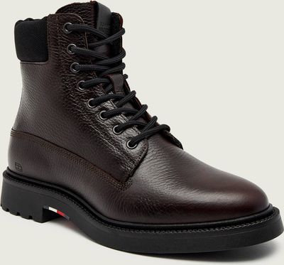 Buty zimowe męskie na zimę Tommy Hilfiger ze sklepu: Gomez Fashion Store w kategorii: Buty zimowe męskie - zdjęcie 874714-BD9-10338_TH255M000163H46