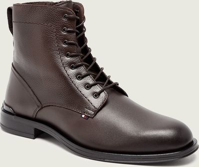 Buty zimowe męskie na zimę Tommy Hilfiger ze sklepu: Gomez Fashion Store w kategorii: Buty zimowe męskie - zdjęcie 874714-BD9-10338_TH255M000170O15