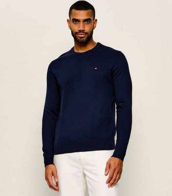 Tommy Hilfiger - Sweter męski casual ze sklepu: Gomez Fashion Store w kategorii: Swetry męskie - zdjęcie 874714-BD9-10338_TH255M000175F23