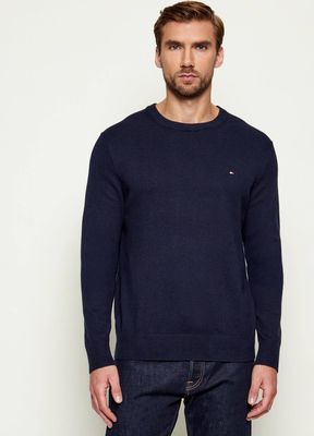 Tommy Hilfiger - Sweter męski casual ze sklepu: Gomez Fashion Store w kategorii: Swetry męskie - zdjęcie 874714-BD9-10338_TH225M000182F23