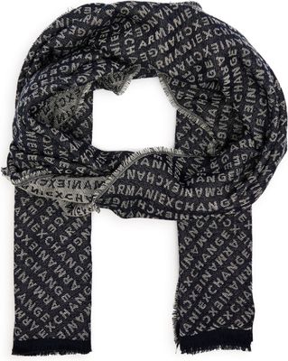 Armani Exchange - Szalik ze sklepu: Gomez Fashion Store w kategorii: Szaliki męskie - zdjęcie 874714-BD9-10338_AX255M000016J35
