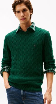 Sweter męski casual Tommy Hilfiger ze sklepu: Gomez Fashion Store w kategorii: Swetry męskie - zdjęcie 874714-BD9-10338_TH255M000188P67