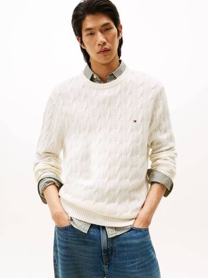 Sweter męski Tommy Hilfiger ze sklepu: Gomez Fashion Store w kategorii: Swetry męskie - zdjęcie 874714-BD9-10338_TH255M000188L35