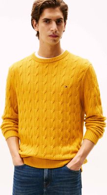 Sweter męski zimowy Tommy Hilfiger ze sklepu: Gomez Fashion Store w kategorii: Swetry męskie - zdjęcie 874714-BD9-10338_TH255M000188544