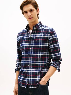 Koszula męska Tommy Hilfiger ze sklepu: Gomez Fashion Store w kategorii: Koszule męskie - zdjęcie 874714-BD9-10338_TH255M000195I80