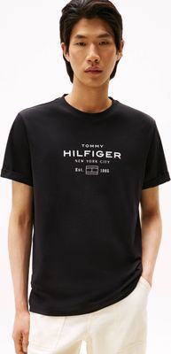 T-shirt męski wiosenny Tommy Hilfiger ze sklepu: Gomez Fashion Store w kategorii: T-shirty męskie - zdjęcie 874714-BD9-10338_TH255M000213D12