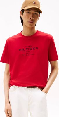 T-shirt męski młodzieżowy Tommy Hilfiger ze sklepu: Gomez Fashion Store w kategorii: T-shirty męskie - zdjęcie 874714-BD9-10338_TH255M000213P23