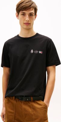T-shirt męski casual Tommy Hilfiger ze sklepu: Gomez Fashion Store w kategorii: T-shirty męskie - zdjęcie 874714-BD9-10338_TH255M000214D12