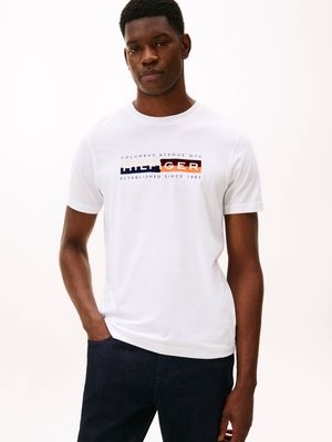 T-shirt męski Tommy Hilfiger ze sklepu: Gomez Fashion Store w kategorii: T-shirty męskie - zdjęcie 874714-BD9-10338_TH255M000215D96