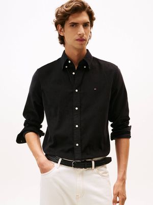 Koszula męska na jesień Tommy Hilfiger ze sklepu: Gomez Fashion Store w kategorii: Koszule męskie - zdjęcie 874714-BD9-10338_TH255M000219D12