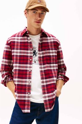 Koszula męska Tommy Hilfiger ze sklepu: Gomez Fashion Store w kategorii: Koszule męskie - zdjęcie 874714-BD9-10338_TH255M000221H80