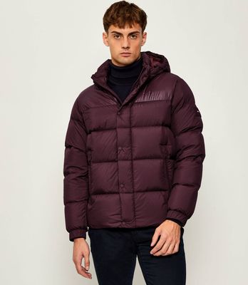 Kurtka męska na zimę Tommy Hilfiger ze sklepu: Gomez Fashion Store w kategorii: Kurtki męskie - zdjęcie 874714-BD9-10338_TH255M000184F27