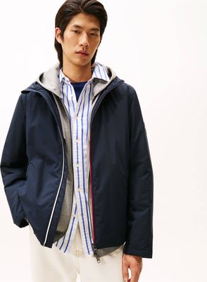 Kurtka męska casual Tommy Hilfiger ze sklepu: Gomez Fashion Store w kategorii: Kurtki męskie - zdjęcie 874714-BD9-10338_TH255M000237F23