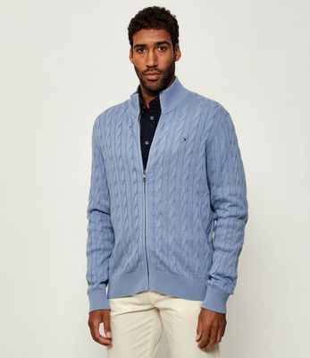Sweter męski na zimę Tommy Hilfiger ze sklepu: Gomez Fashion Store w kategorii: Swetry męskie - zdjęcie 874714-BD9-10338_TH255M000252P42