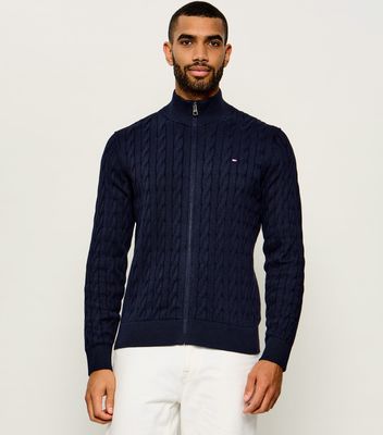 Sweter męski casual Tommy Hilfiger ze sklepu: Gomez Fashion Store w kategorii: Swetry męskie - zdjęcie 874714-BD9-10338_TH255M000252F23