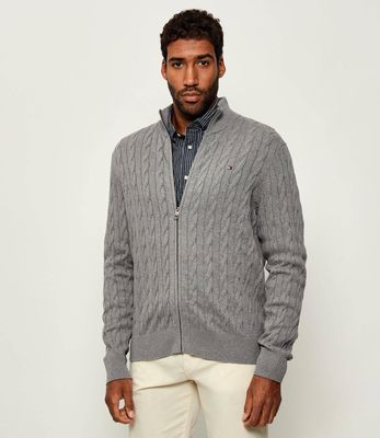 Sweter męski na zimę Tommy Hilfiger ze sklepu: Gomez Fashion Store w kategorii: Swetry męskie - zdjęcie 874714-BD9-10338_TH255M000252K35