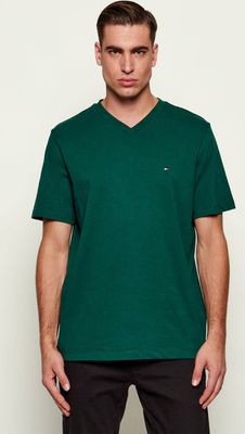 T-shirt męski casualowy Tommy Hilfiger ze sklepu: Gomez Fashion Store w kategorii: T-shirty męskie - zdjęcie 874714-BD9-10338_TH255M000268L62