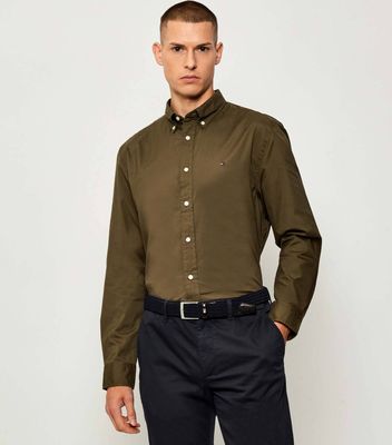 Koszula męska casual Tommy Hilfiger ze sklepu: Gomez Fashion Store w kategorii: Koszule męskie - zdjęcie 874714-BD9-10338_TH255M000269F62