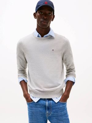 Sweter męski casual Tommy Hilfiger ze sklepu: Gomez Fashion Store w kategorii: Swetry męskie - zdjęcie 874714-BD9-10338_TH255M000275E99