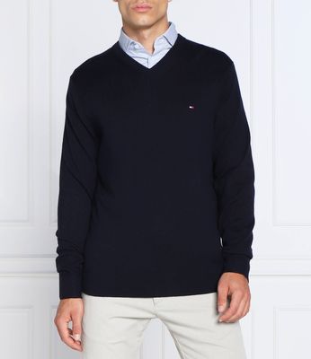 Sweter męski na zimę Tommy Hilfiger ze sklepu: Gomez Fashion Store w kategorii: Swetry męskie - zdjęcie 874714-BD9-10338_TH255M000276F23